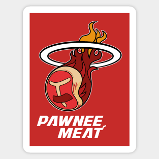 Pawnee Meat Sticker